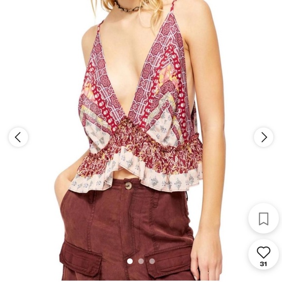 Free people’s woman multi top - Picture 2 of 2
